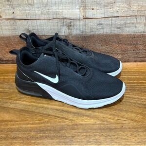 Nike Air Max Motion 2 Mens Black White Running Shoes Size 11